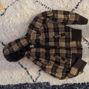 Gold and brown jacket